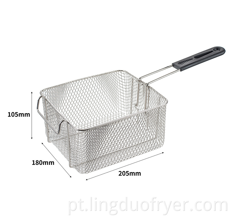 Electric Fryer Basket 6l 1